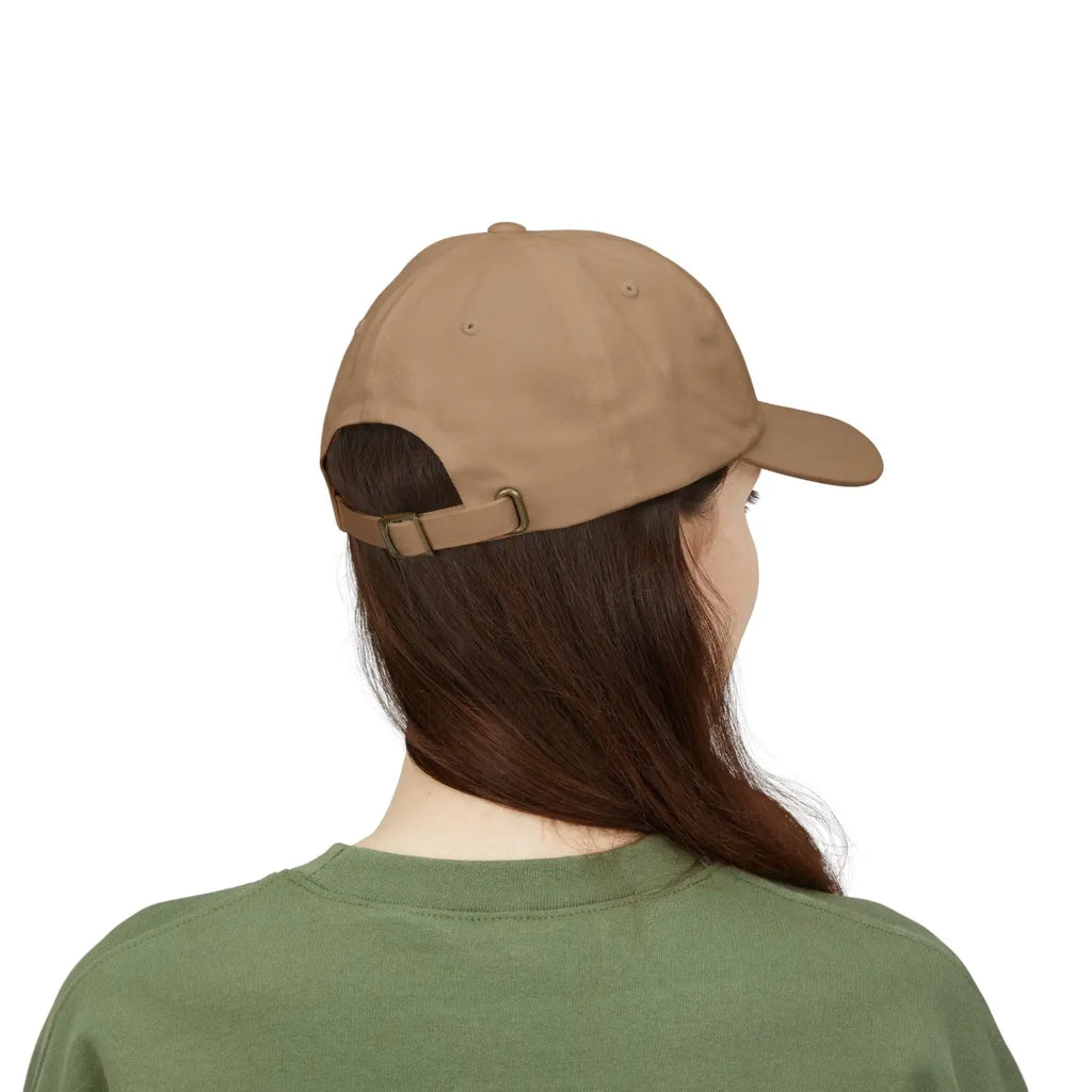 Good Vibes Dad Cap - Effortless Style Classic White - DipaliZ