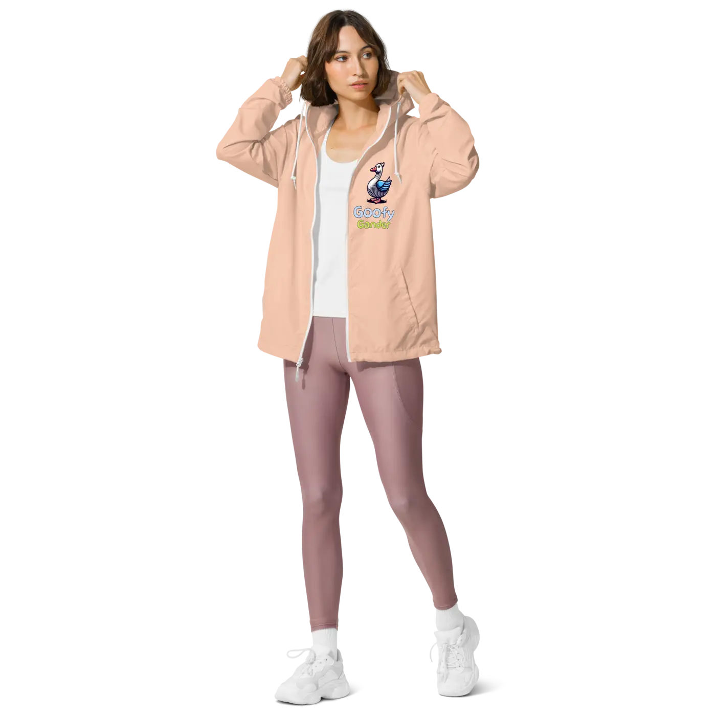 Goofy Gander Windbreaker - Lightweight Adventure Jacket - DipaliZ