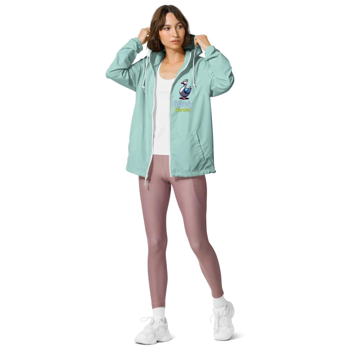 Goofy Gander Windbreaker - Lightweight Adventure Jacket - DipaliZ