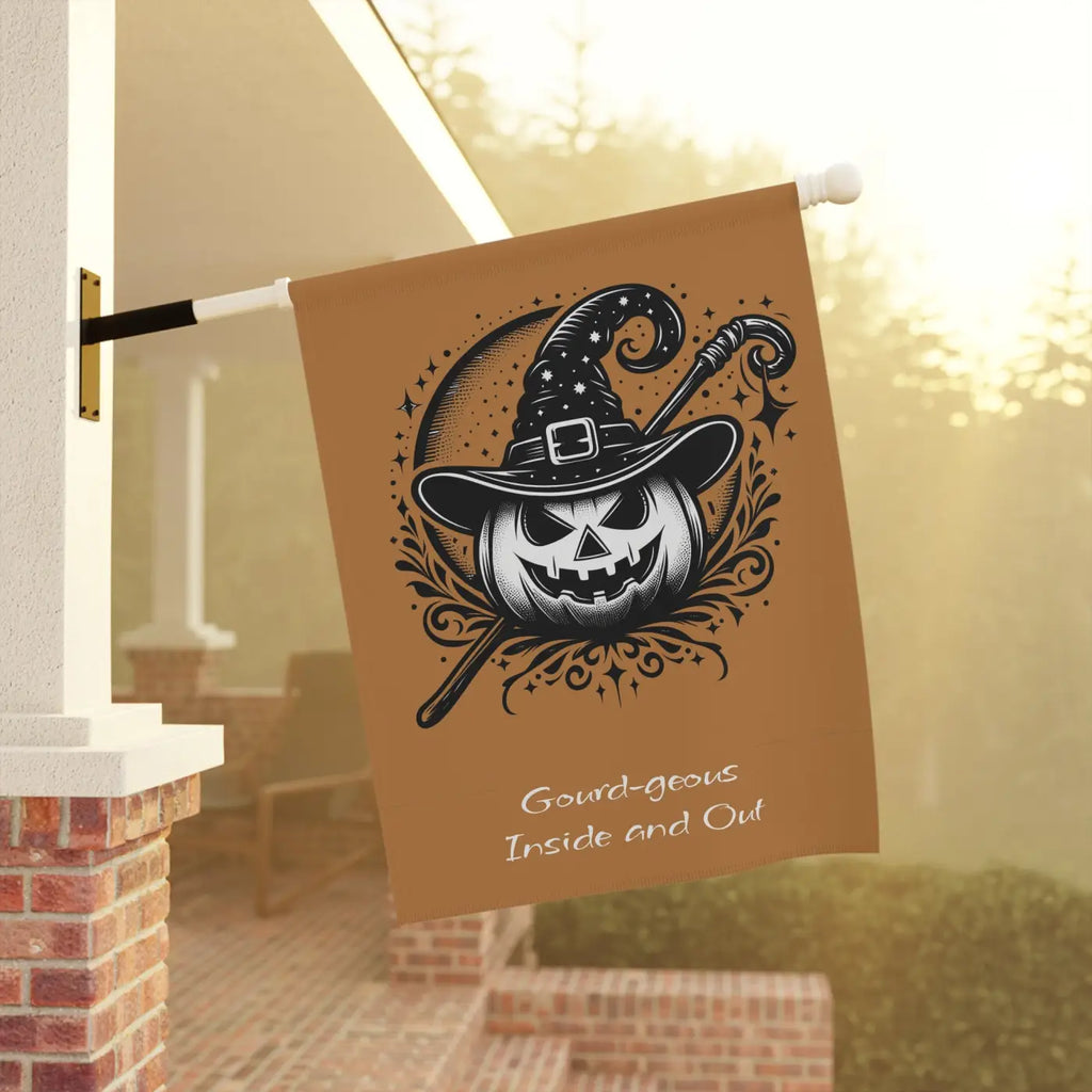 Jack O Lantern Flag - Pumpkin Magic Enchanting Decor - DipaliZ