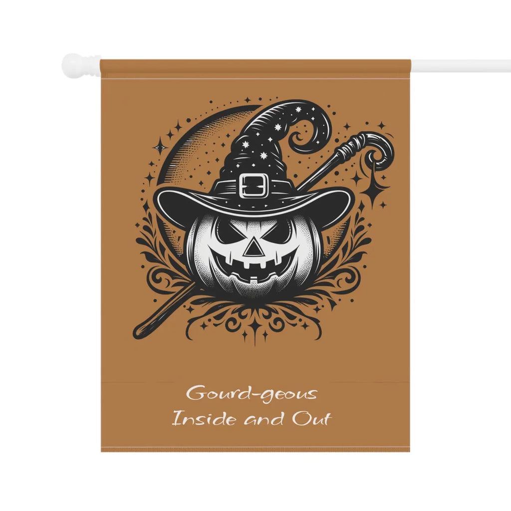 Jack O Lantern Flag - Pumpkin Magic Enchanting Decor - DipaliZ