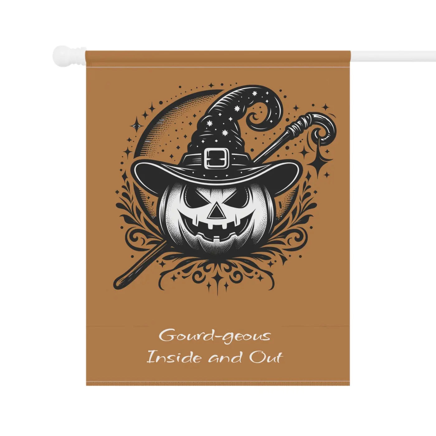 Jack O Lantern Flag - Pumpkin Magic Enchanting Decor - DipaliZ