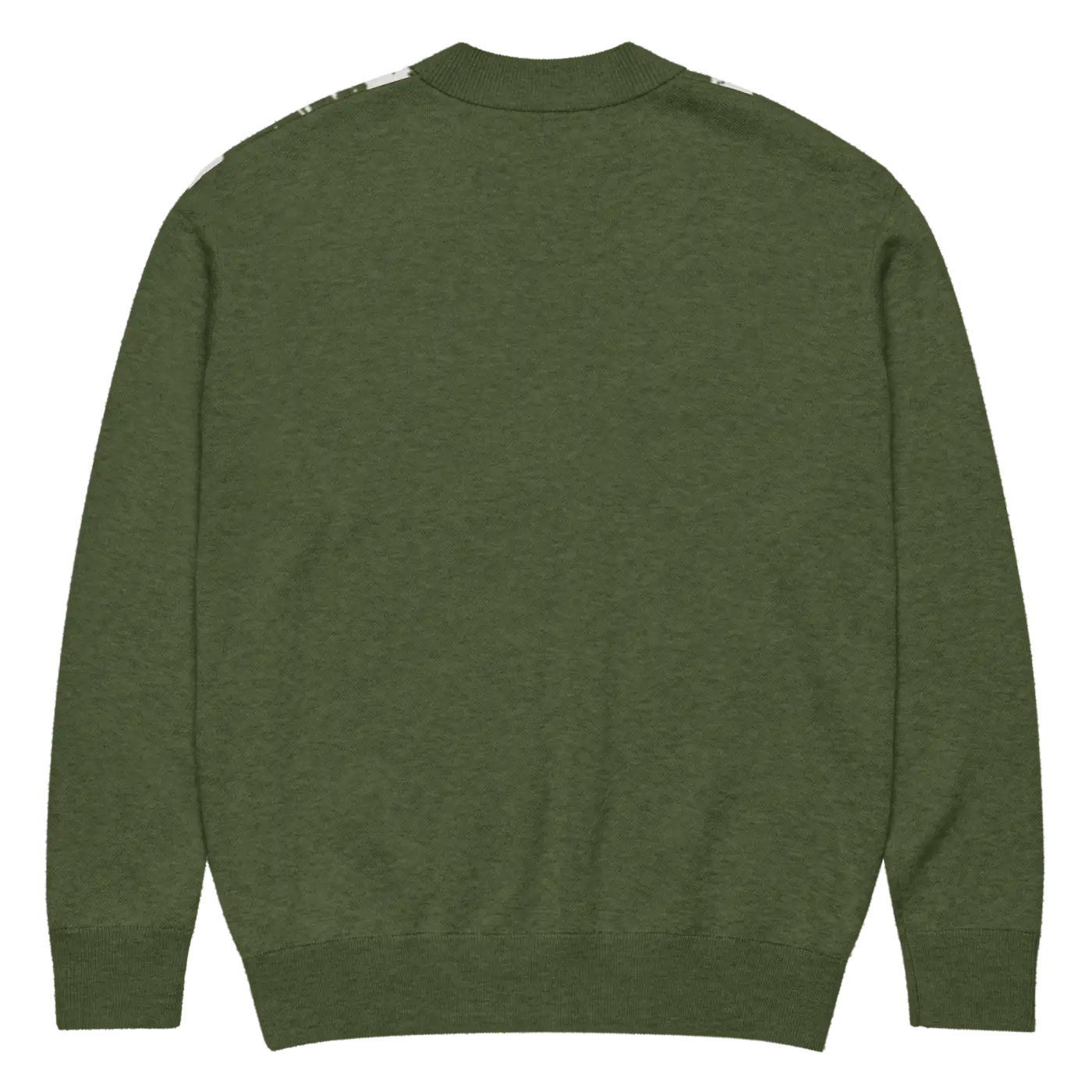 Green Argyle Diamond Knit Cardigan - Cozy Layering - DipaliZ