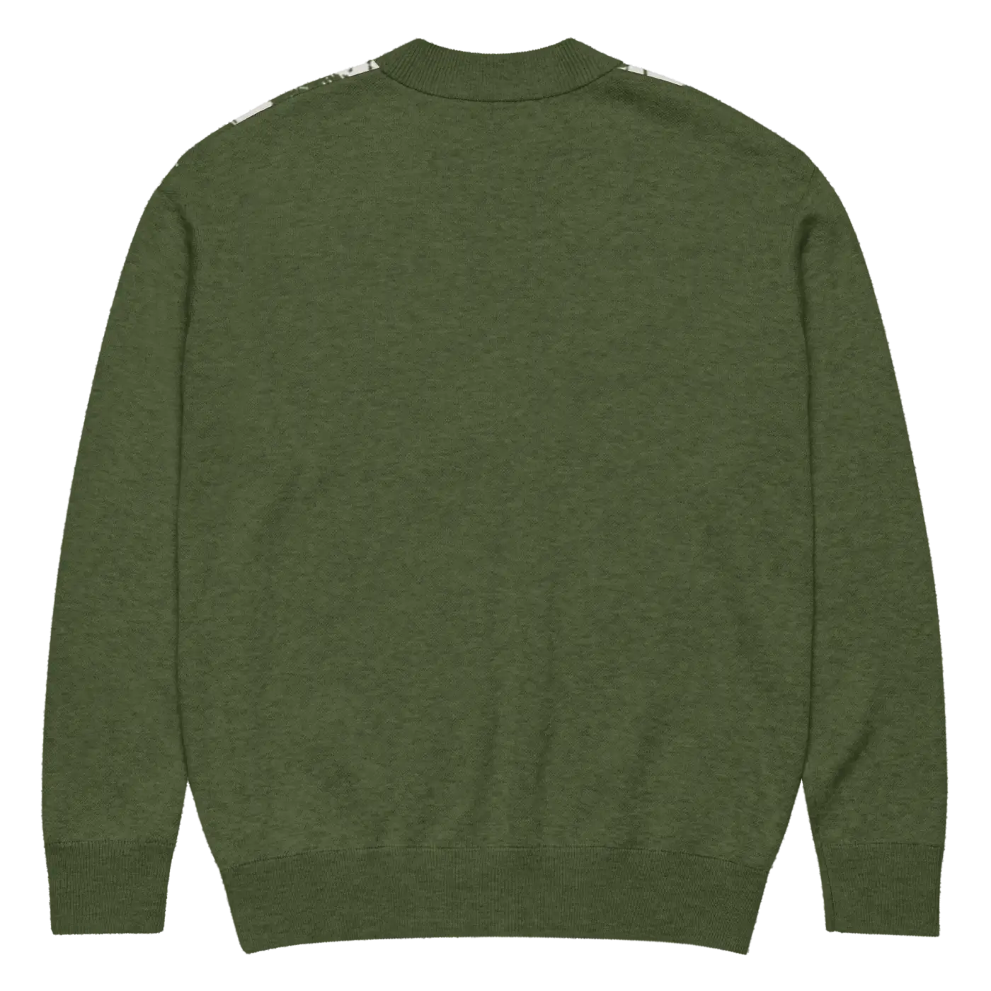 Green Argyle Diamond Knit Cardigan - Cozy Layering - DipaliZ