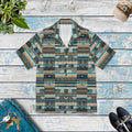 Green Plaid Hawaiian Camp Shirt - Bold Summer Style - DipaliZ