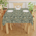 Vintage Floral Tablecloth - Botanical Vine Pattern Dining Space - DipaliZ