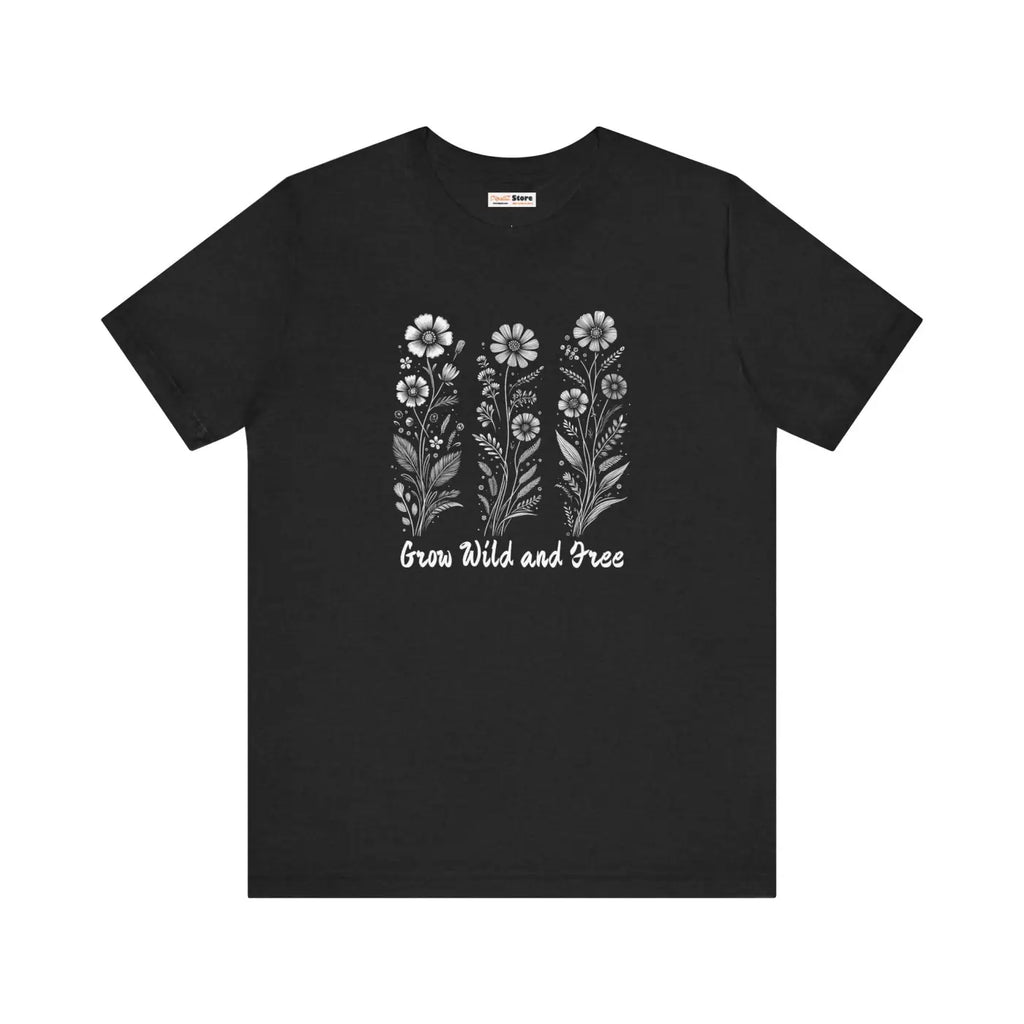 Grow Wild Unisex Jersey Short Sleeve Tee - Soft Cotton - DipaliZ