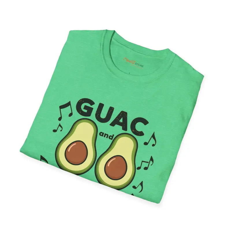 Guac and Roll Cotton Tee - Sustainable Comfort Style - DipaliZ