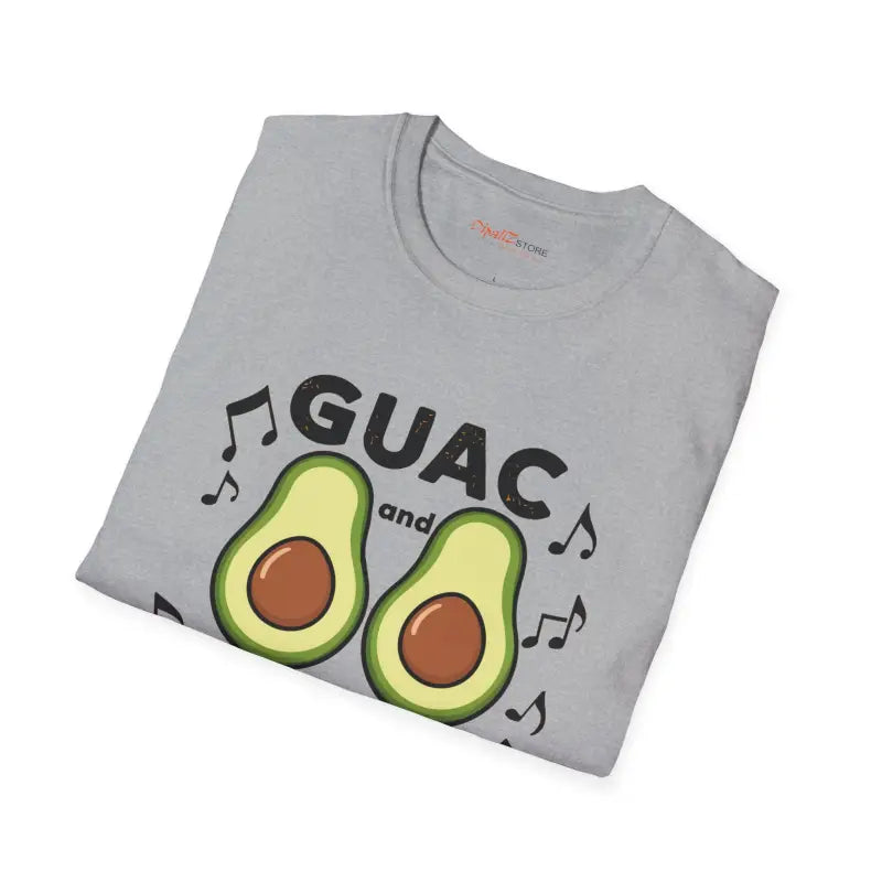 Guac and Roll Cotton Tee - Sustainable Comfort Style - DipaliZ