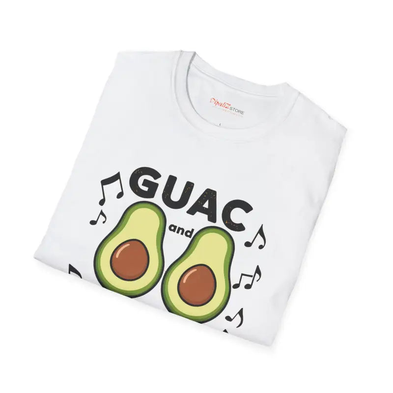 Guac and Roll Cotton Tee - Sustainable Comfort Style - DipaliZ
