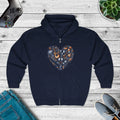 Heart Mechanic Hoodie - Guitar Relaxed Fit Vibes - DipaliZ