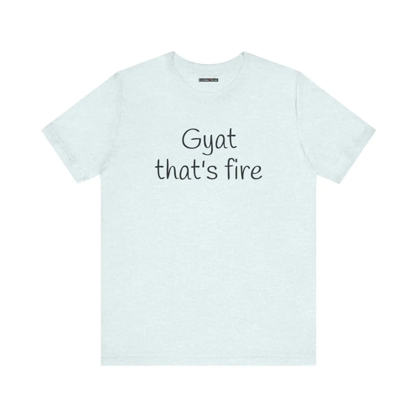Trendy Graphic Tee - Gyat That's Fire Jersey - DipaliZ