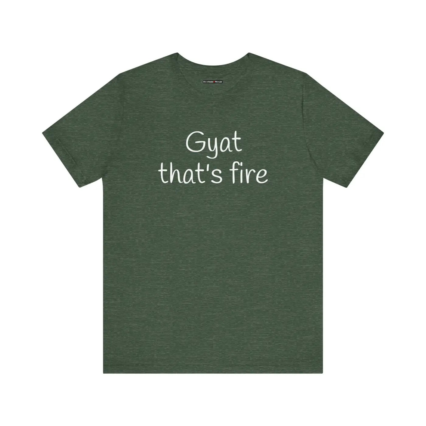 Trendy Graphic Tee - Gyat That's Fire Jersey - DipaliZ