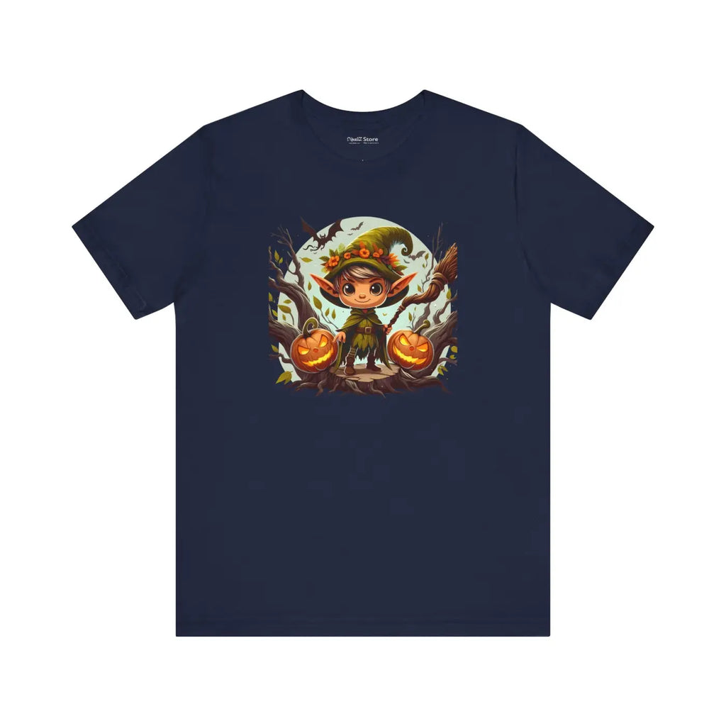 Halloween Forest Sprite Unisex Jersey Tee - Enchanted Style - DipaliZ