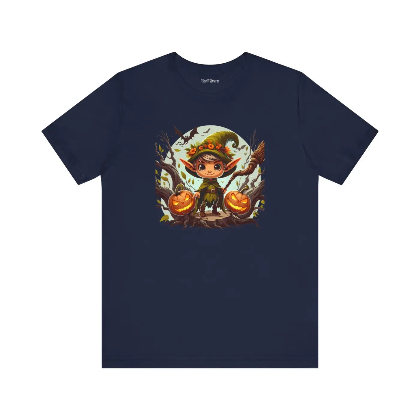 Halloween Forest Sprite Unisex Jersey Tee - Enchanted Style - DipaliZ
