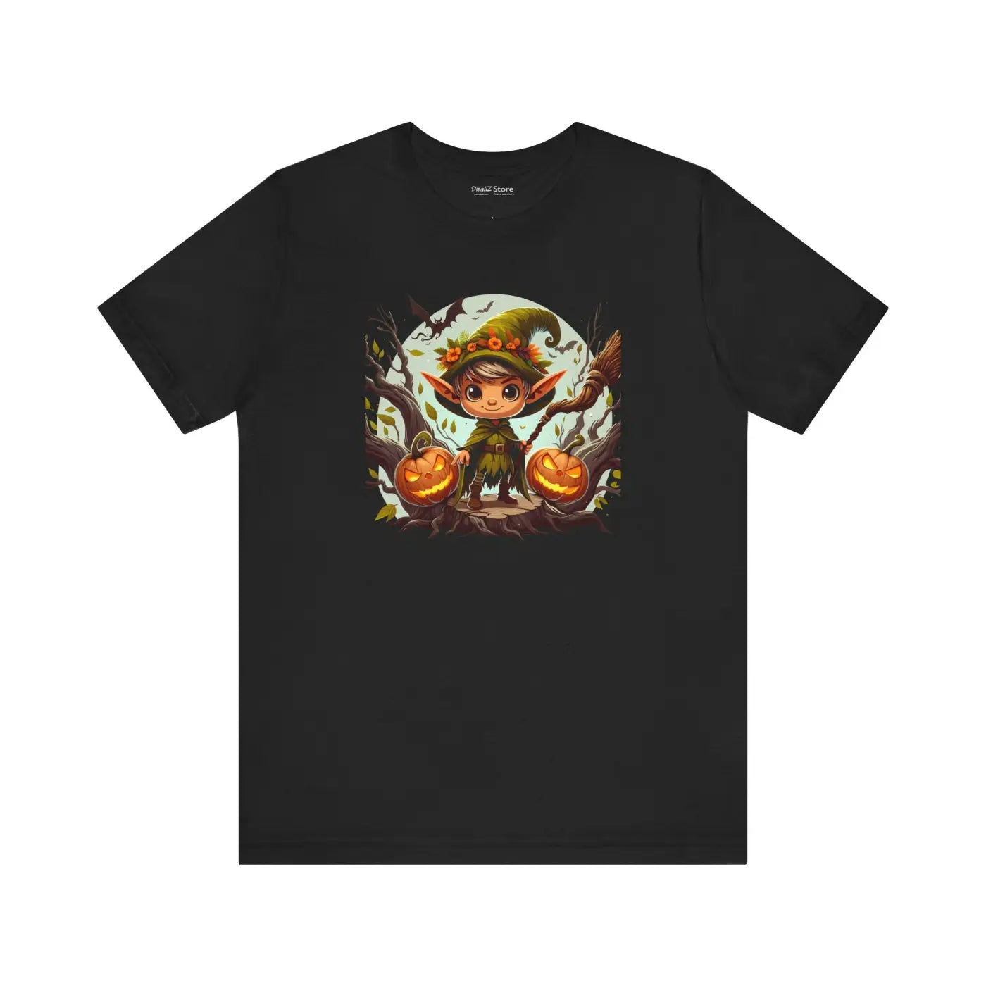 Halloween Forest Sprite Unisex Jersey Tee - Enchanted Style - DipaliZ