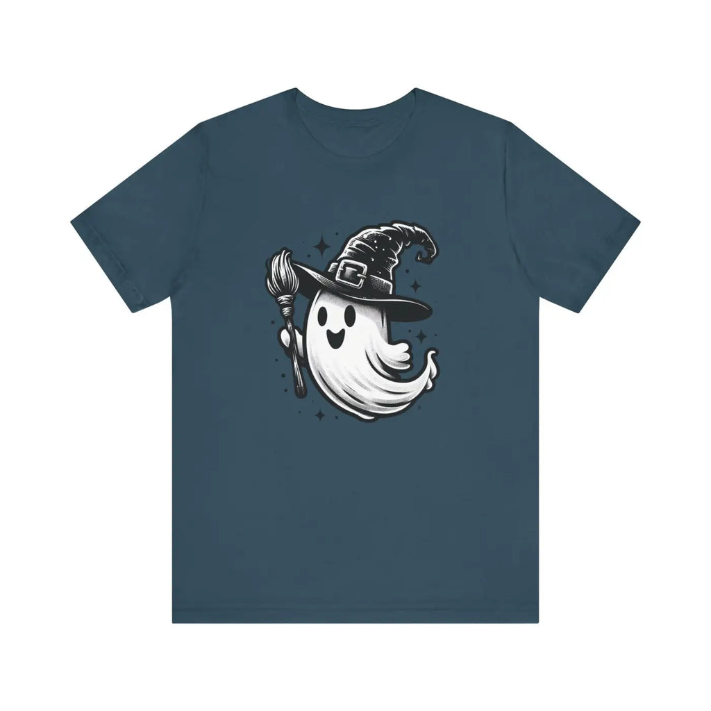 Spook-tacular Ghost Tee - Unisex Jersey Halloween - DipaliZ