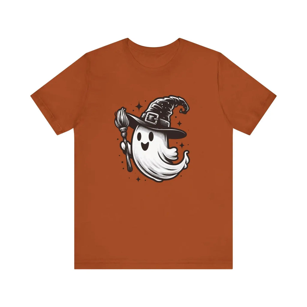 Spook-tacular Ghost Tee - Unisex Jersey Halloween - DipaliZ