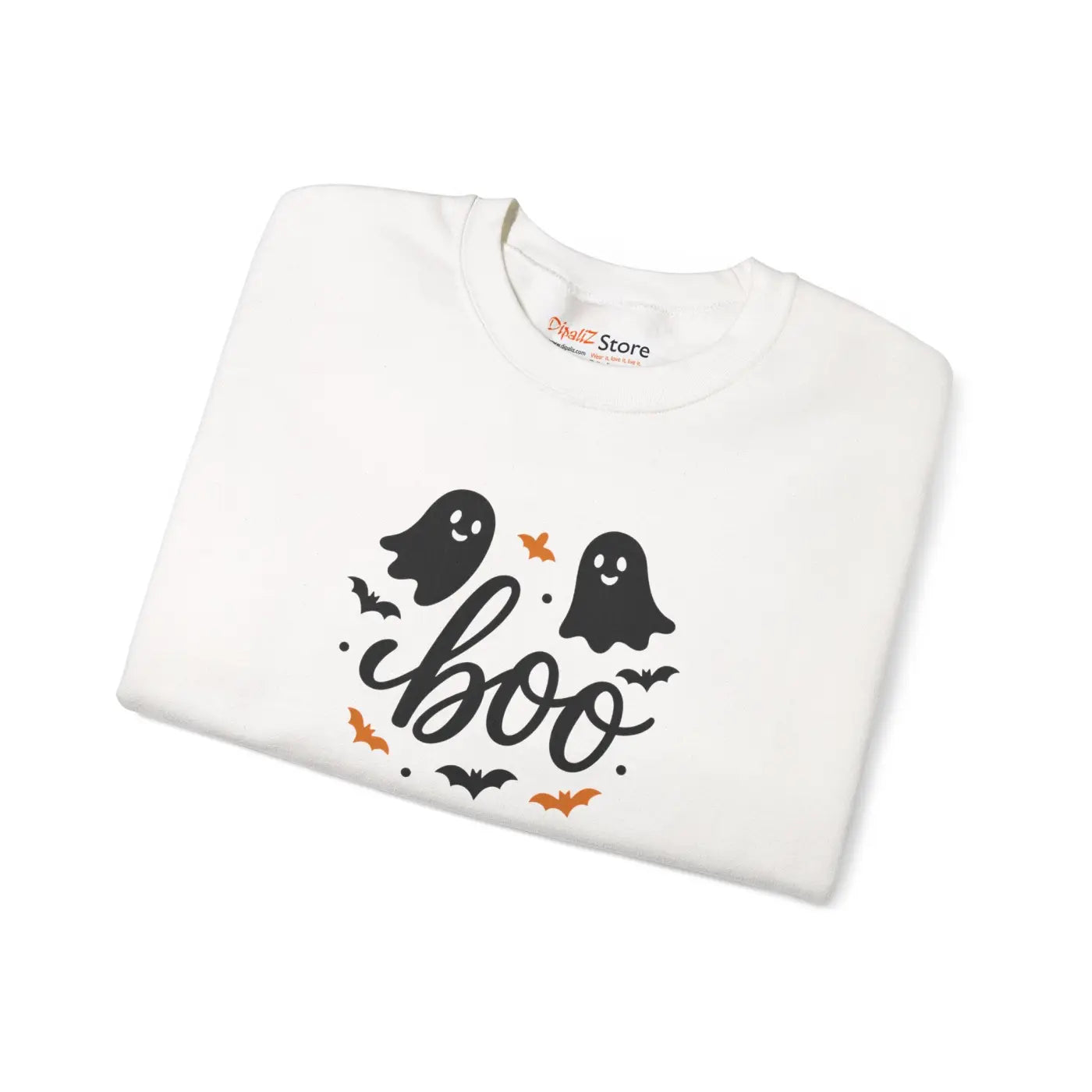 Ghosts Crewneck Sweatshirt - Cozy Fall Halloween Vibe - DipaliZ