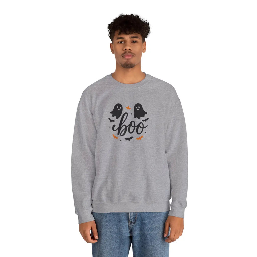 Ghosts Crewneck Sweatshirt - Cozy Fall Halloween Vibe - DipaliZ
