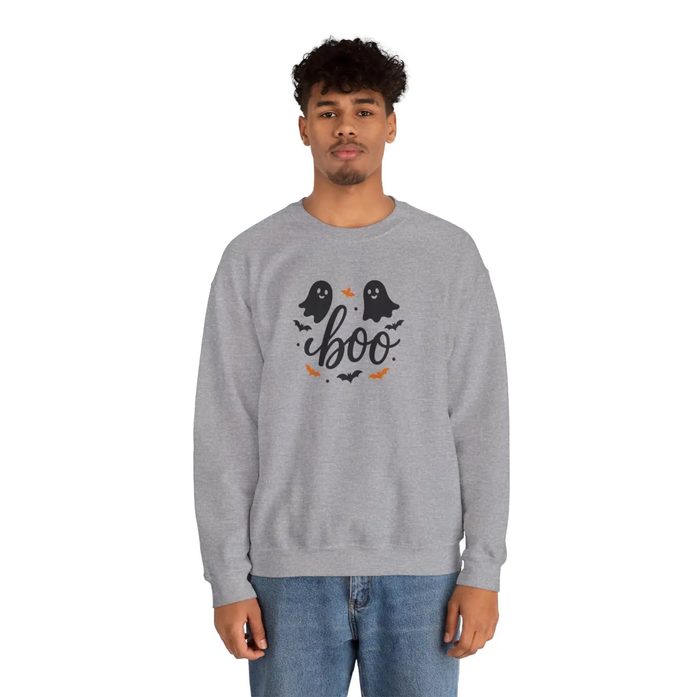 Ghosts Crewneck Sweatshirt - Cozy Fall Halloween Vibe - DipaliZ