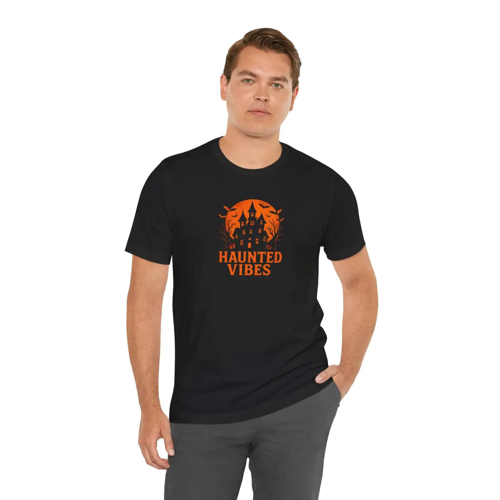 Spooky Season Tee - Haunted Vibes Unisex Graphic Shirt - DipaliZ