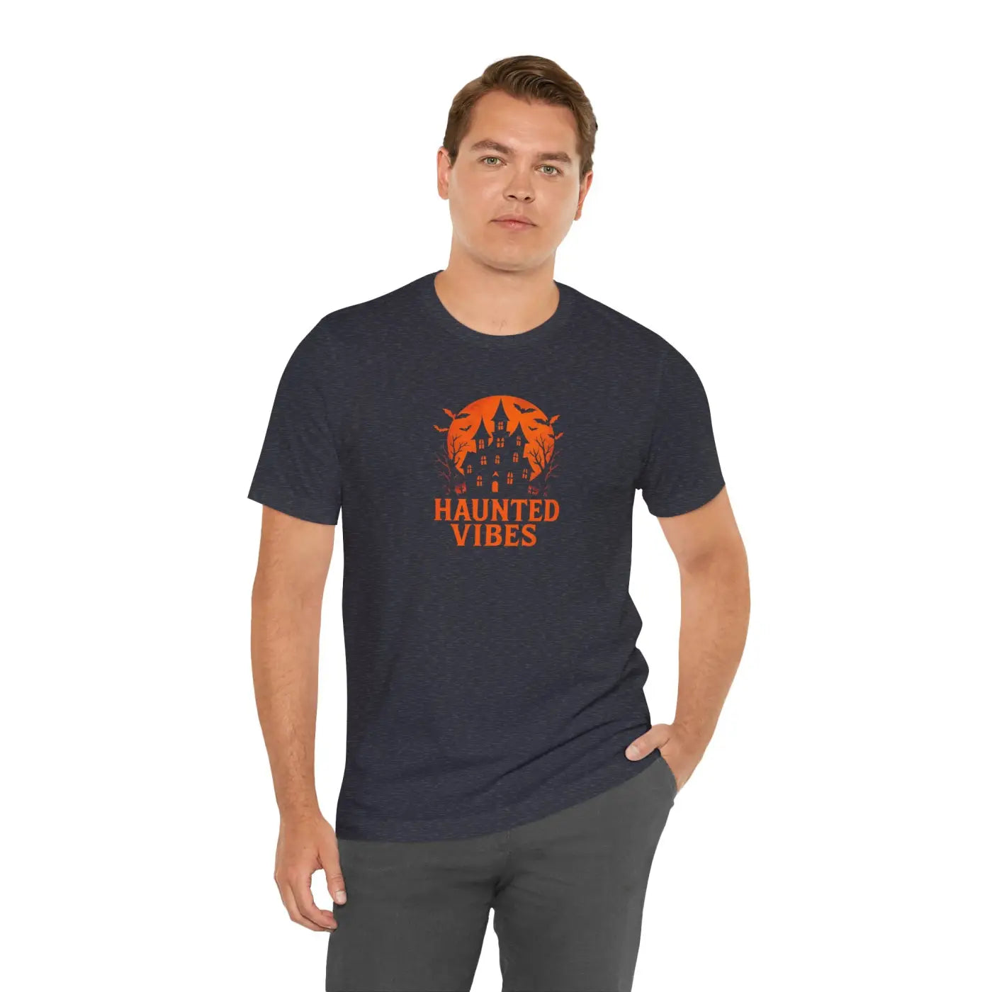 Spooky Season Tee - Haunted Vibes Unisex Graphic Shirt - DipaliZ