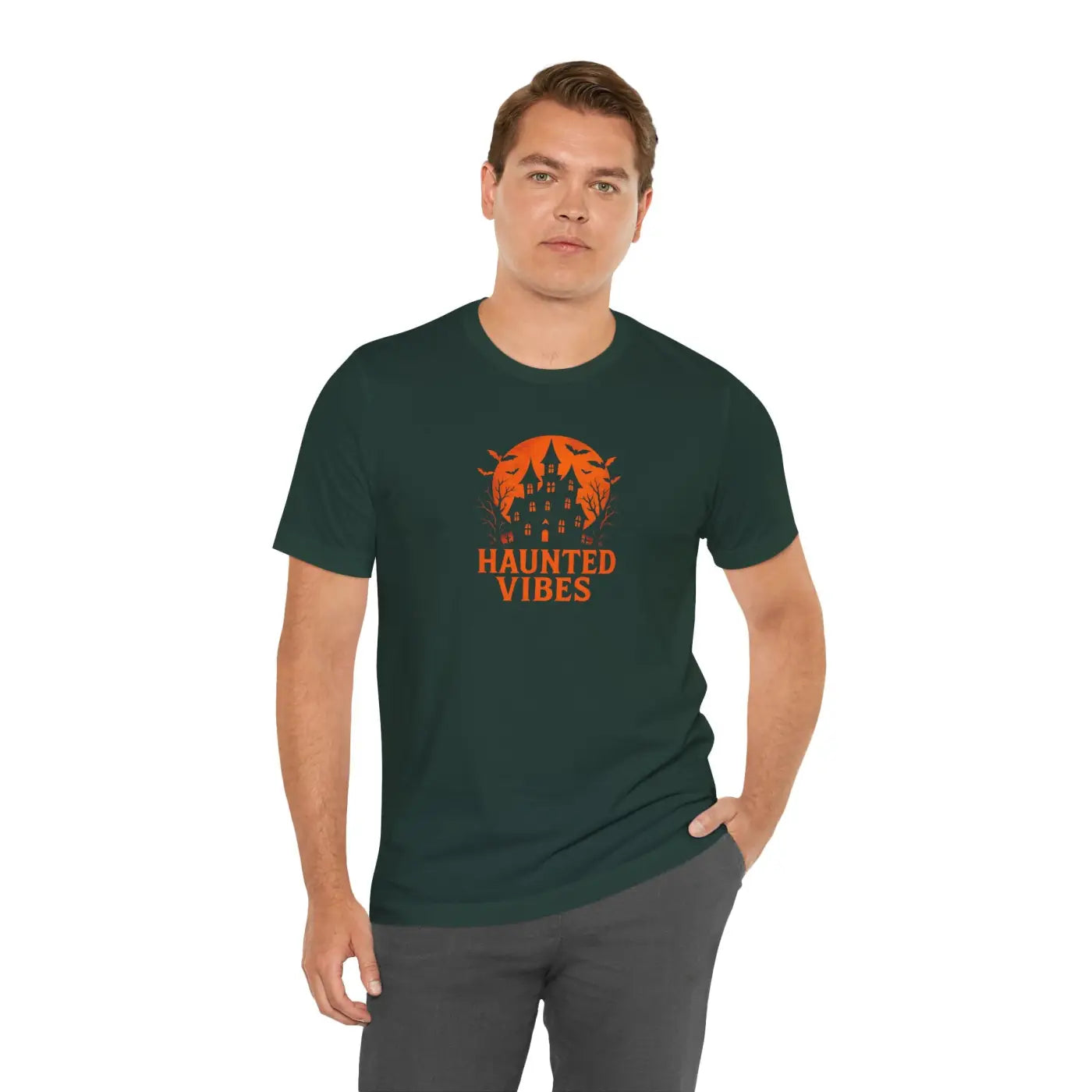Spooky Season Tee - Haunted Vibes Unisex Graphic Shirt - DipaliZ