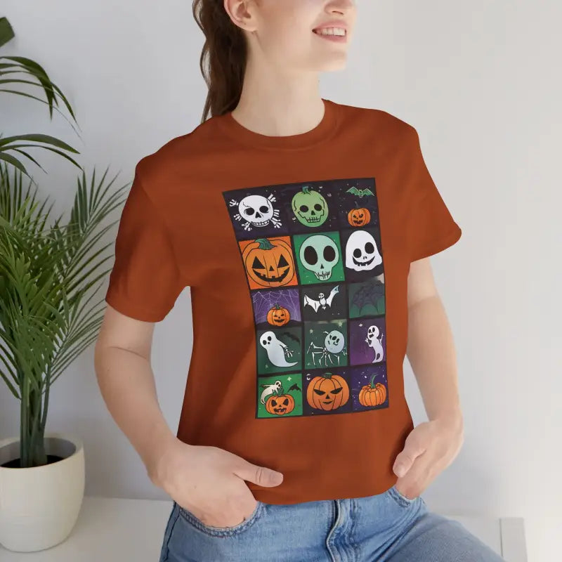 Spooky Halloween Unisex Jersey Short Sleeve Tee - DipaliZ