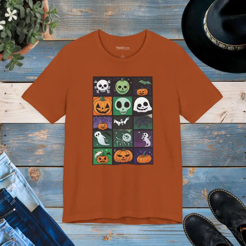 Spooky Halloween Unisex Jersey Short Sleeve Tee - DipaliZ