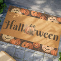 Custom Halloween Pumpkins Doormat - Tufted Coir Coconut - DipaliZ