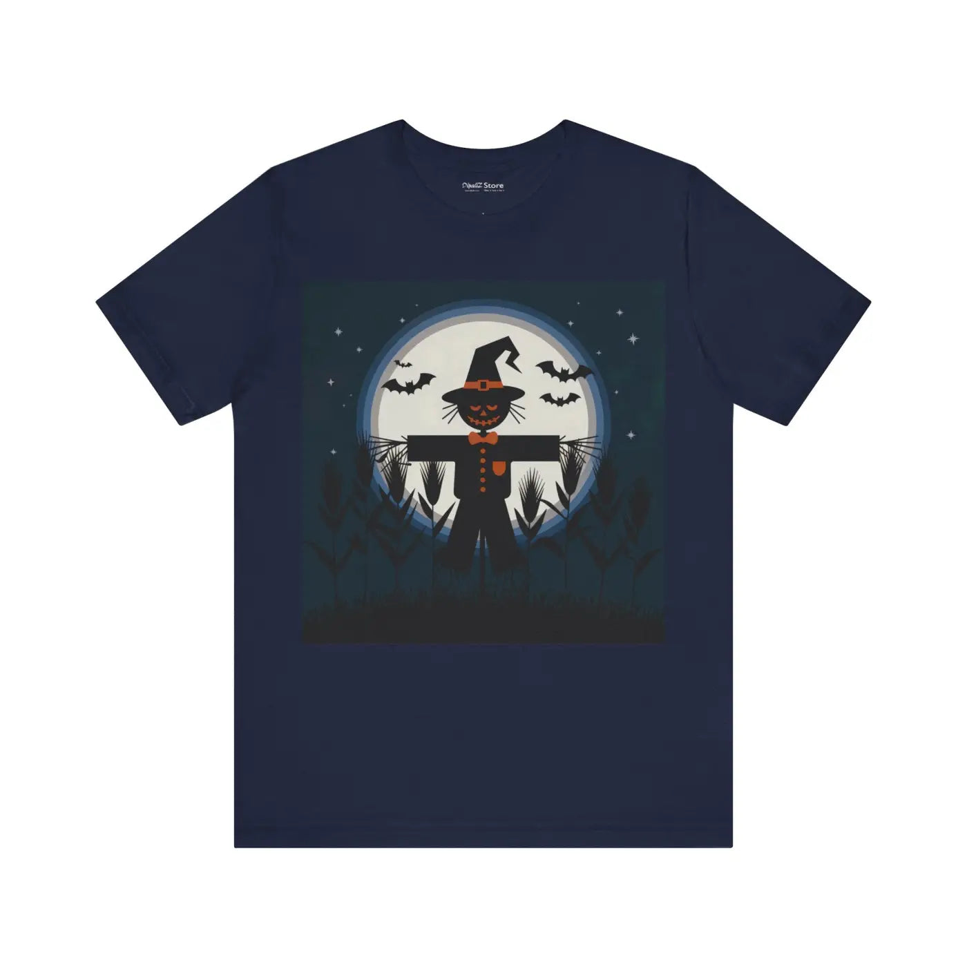 Spooktacular Halloween Scarecrow Unisex Jersey Tee - DipaliZ