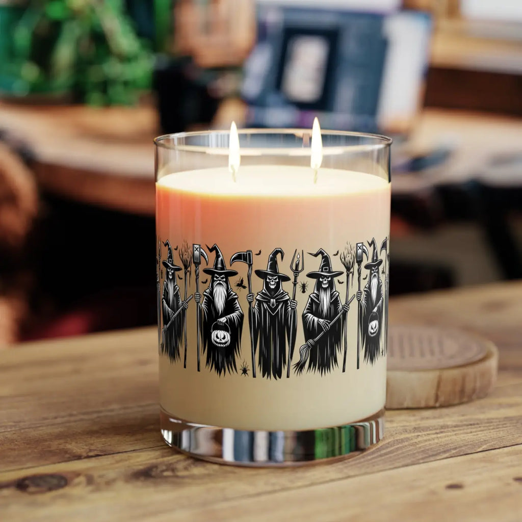 Spooky Skeleton Scented Candle - Halloween Decor - DipaliZ