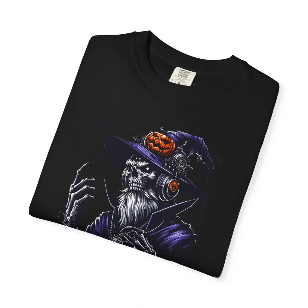 Halloween Skeleton Witch Comfort Colors Tee - Unisex - DipaliZ
