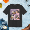 Spooky Raccoon Jersey Short Sleeve Tee - Halloween Ready - DipaliZ