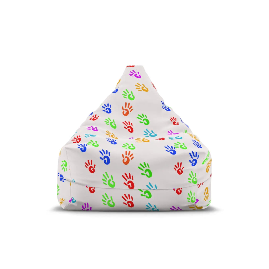 Hand Prints Bean Bag Cover - Stylish Home Decor - DipaliZ