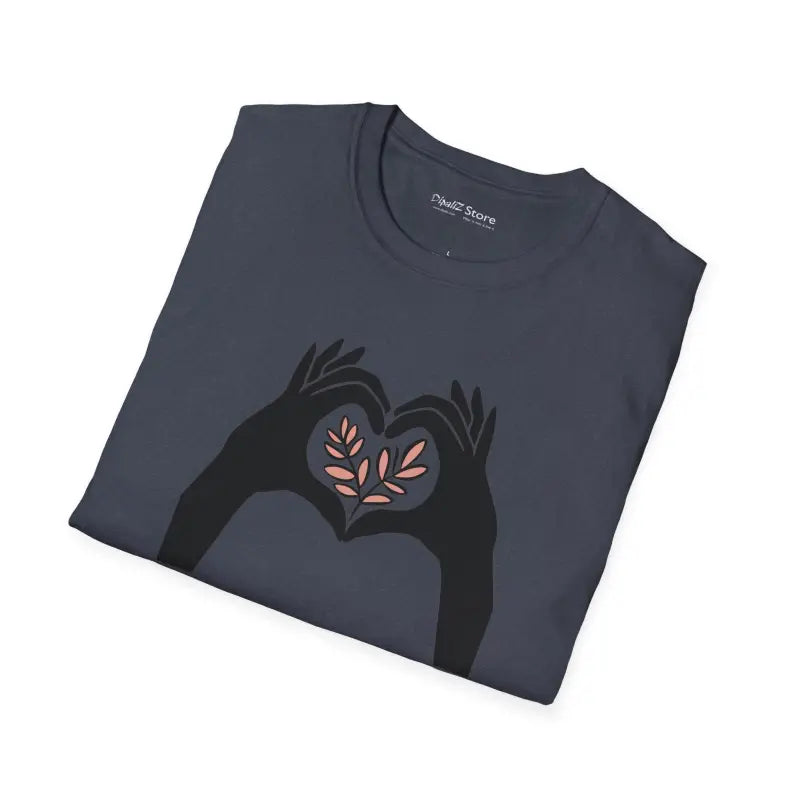 Heart Plant T-Shirt - Ultimate Comfort Eco Design - DipaliZ