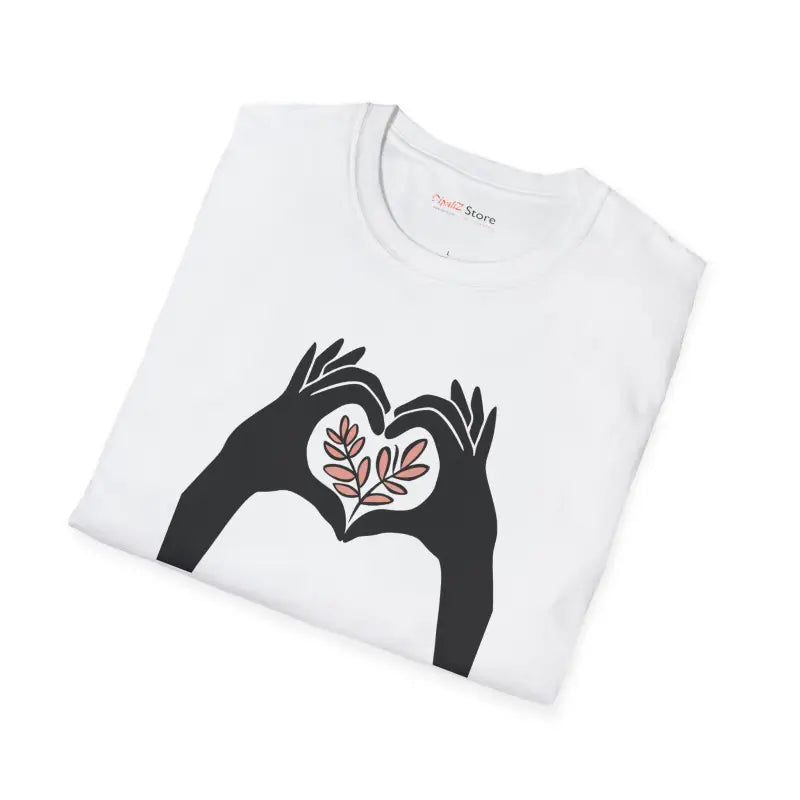 Heart Plant T-Shirt - Ultimate Comfort Eco Design - DipaliZ