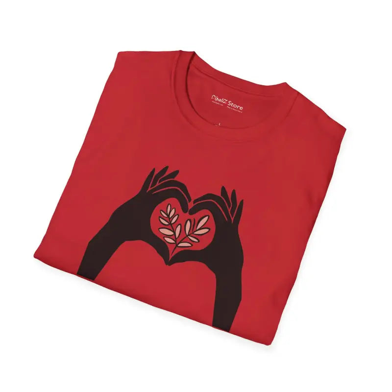Heart Plant T-Shirt - Ultimate Comfort Eco Design - DipaliZ