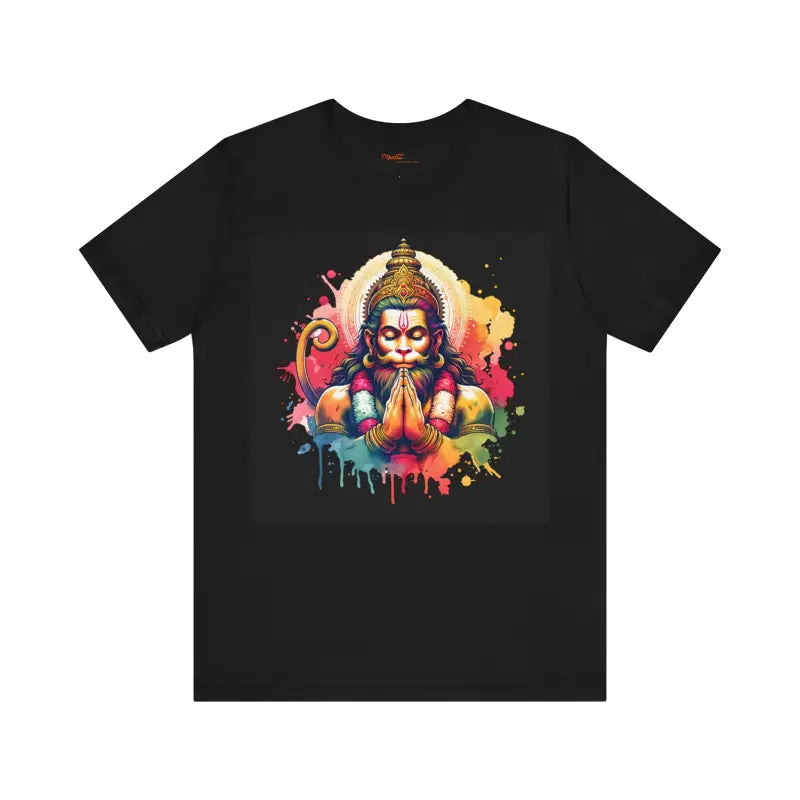 Lord Hanuman Tee - Jersey Short Sleeve Ultimate Comfort - DipaliZ