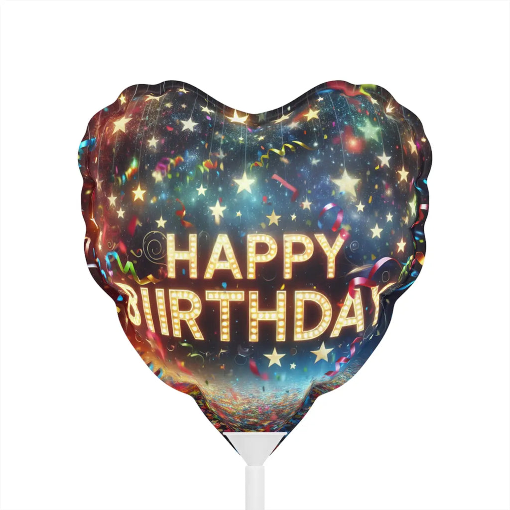 Festive Round Balloons - Happy Birthday Party Decor - DipaliZ