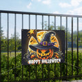 Spooky Matte Vinyl Halloween Banner - Block-Out Scrim - DipaliZ