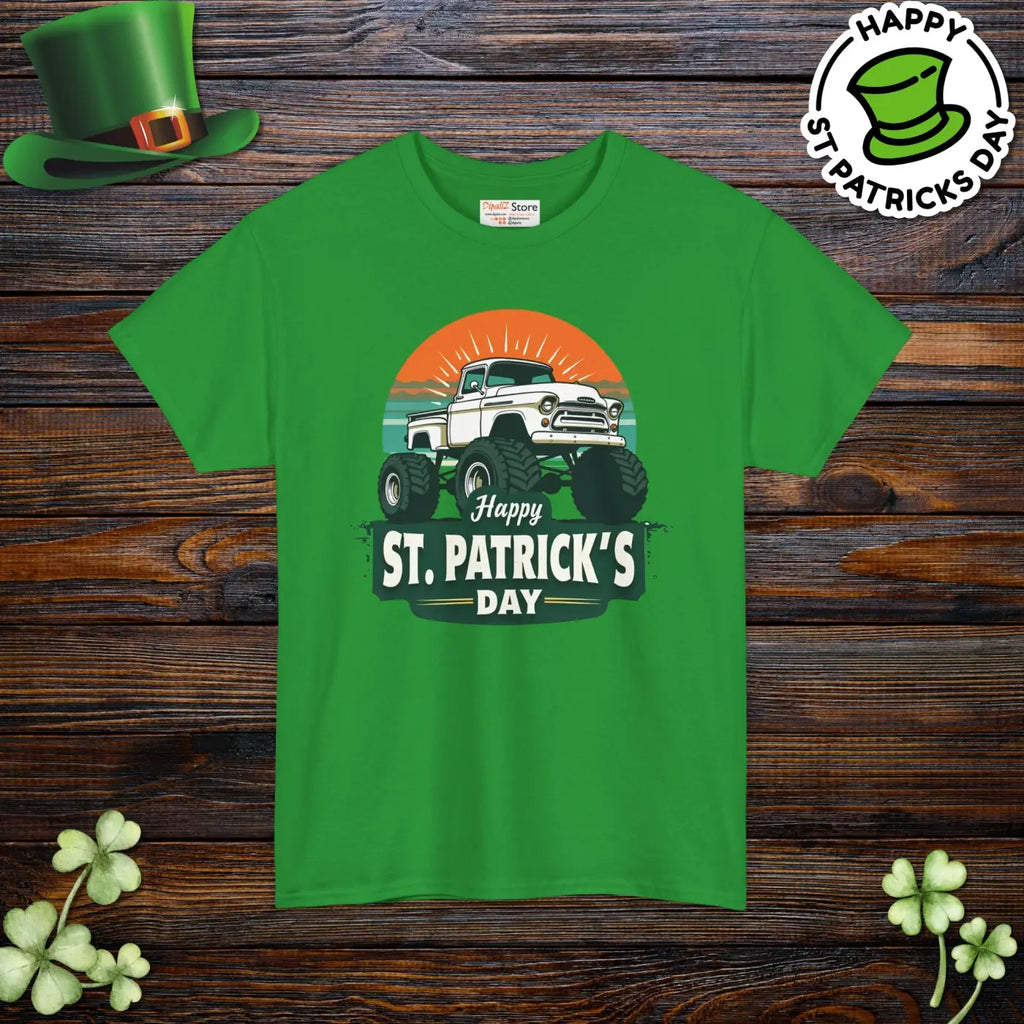 Happy St Patrick Unisex Heavy Cotton Tee - Everyday Comfort - DipaliZ
