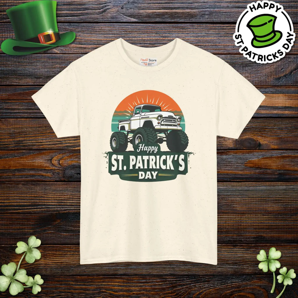 Happy St Patrick Unisex Heavy Cotton Tee - Everyday Comfort - DipaliZ