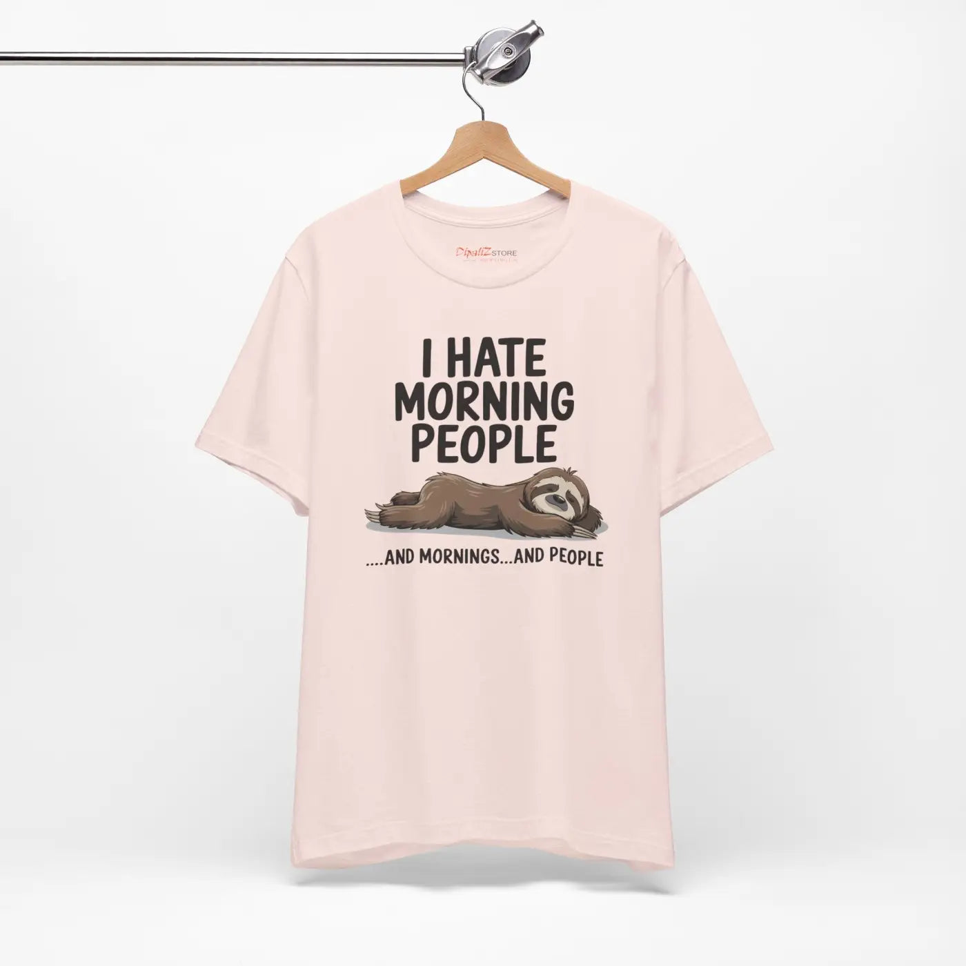 Hate Morning People Unisex Jersey Short Sleeve Tee - DipaliZ