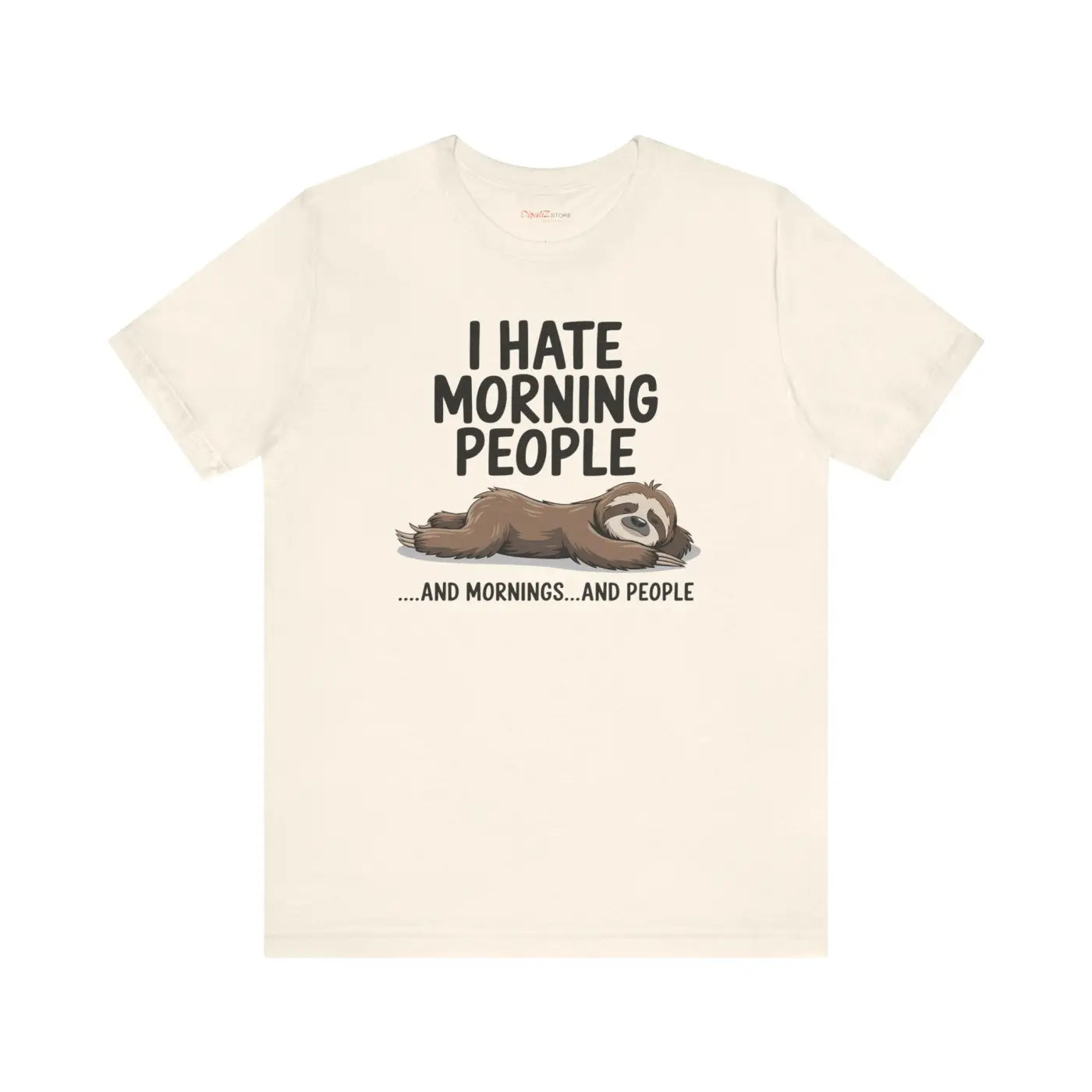 Hate Morning People Unisex Jersey Short Sleeve Tee - DipaliZ