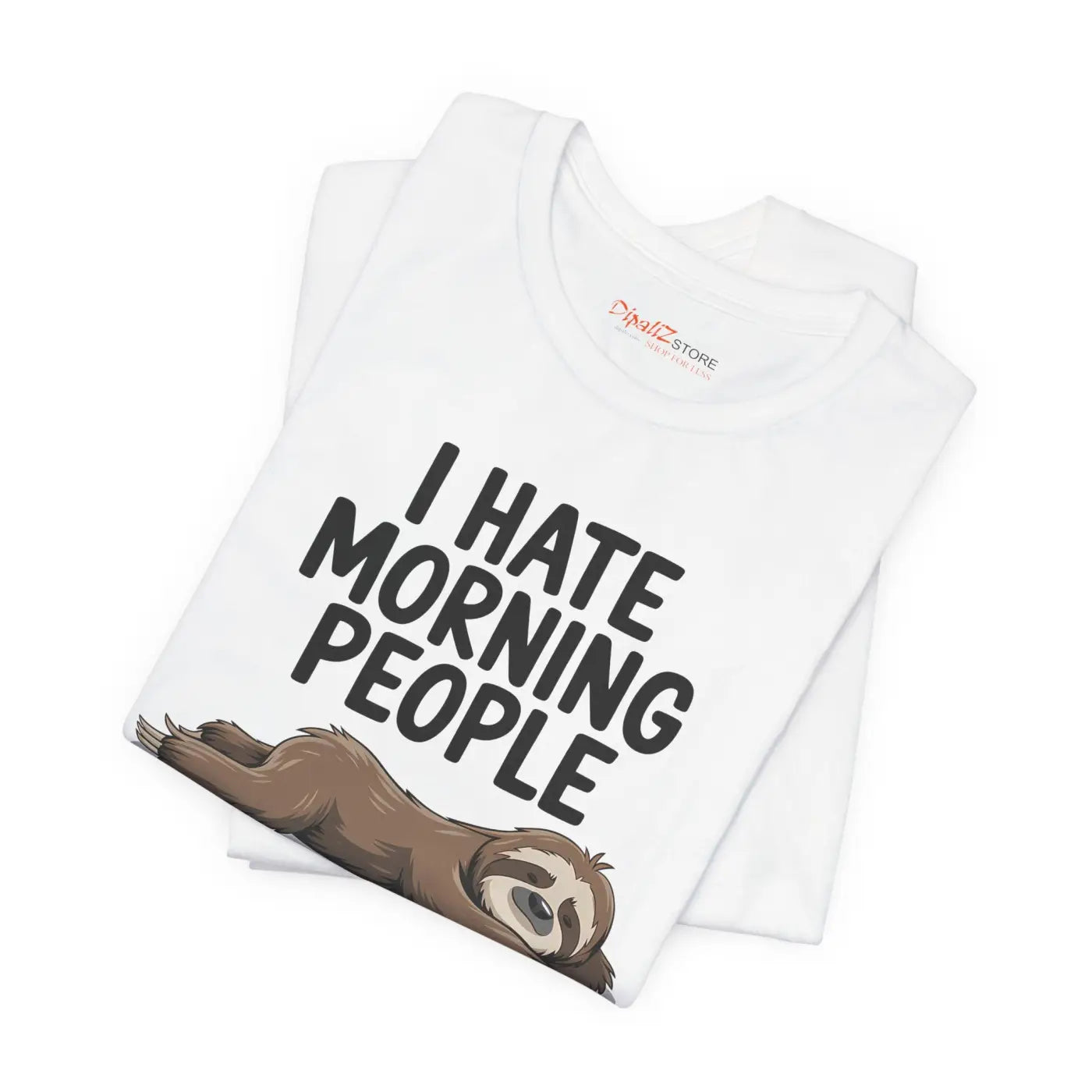 Hate Morning People Unisex Jersey Short Sleeve Tee - DipaliZ