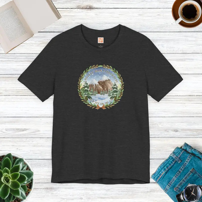 Adventure Unisex Jersey Tee - Wanderlust Design - DipaliZ