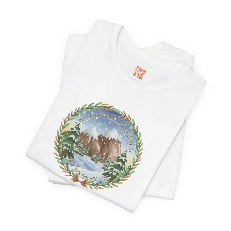 Adventure Unisex Jersey Tee - Wanderlust Design - DipaliZ