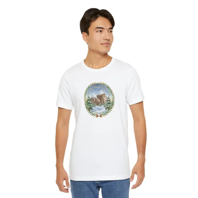 Adventure Unisex Jersey Tee - Wanderlust Design - DipaliZ